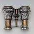 1890 British antique pure silver relief decorated opera glasses and binoculars