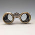 1890 British antique pure silver relief decorated opera glasses and binoculars