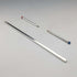 1975 British vintage sterling silver ruler and ballpoint pen William Manton with case