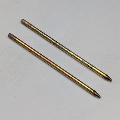 1975 British vintage sterling silver ruler and ballpoint pen William Manton with case