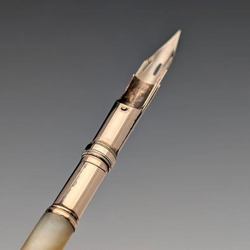 Vintage Mother of Pearl Handle Dip Pen