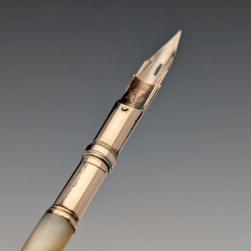 Vintage Mother of Pearl Handle Dip Pen