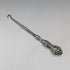 Early 20th century American antique sterling silver handle button hook