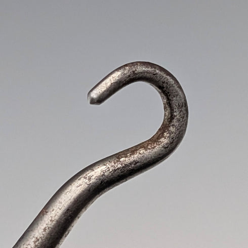 20世紀早期美國古董純銀手柄紐帶扣鉤