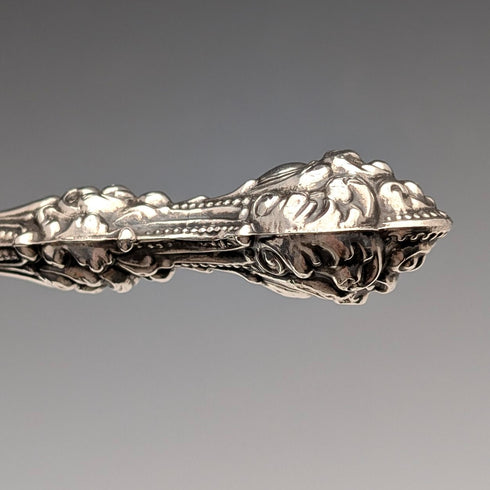 20世紀早期美國古董純銀手柄紐帶扣鉤