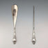 1903 British antique sterling silver handle shoehorn and button hook set G&C Ltd