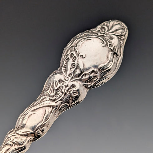 1903 年英國古董純銀手柄鞋拔與連結鉤套裝 G&C Ltd