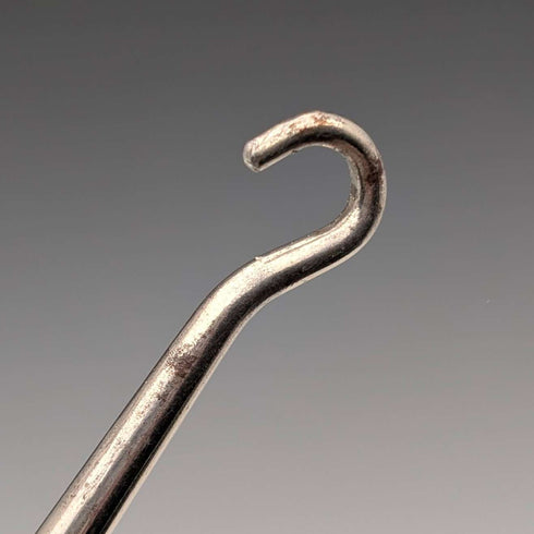 1903 British antique sterling silver handle shoehorn and button hook set G&C Ltd