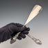 1903 British antique sterling silver handle shoehorn and button hook set G&C Ltd