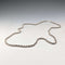 British Vintage Sterling Silver Twisted Chain Necklace 63cm International Bulleton&Metal Brokers