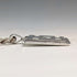 1977 British pure silver jubilee ingot pendant, 32g, with pure silver twist necklace RJ
