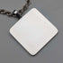 1977 British pure silver jubilee ingot pendant, 32g, with pure silver twist necklace RJ