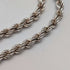 1977 British pure silver jubilee ingot pendant, 32g, with pure silver twist necklace RJ