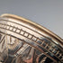 Vintage silver plate egg-shaped spice rack pair