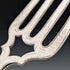 Circa 1852 British antique sterling silver handle fish server pair in case by John Gilbert