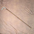 Antique British brown shaft sterling silver horsehead handle walking stick 92cm Emma Blumenstein