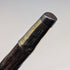 Antique British brown shaft sterling silver horsehead handle walking stick 92cm Emma Blumenstein