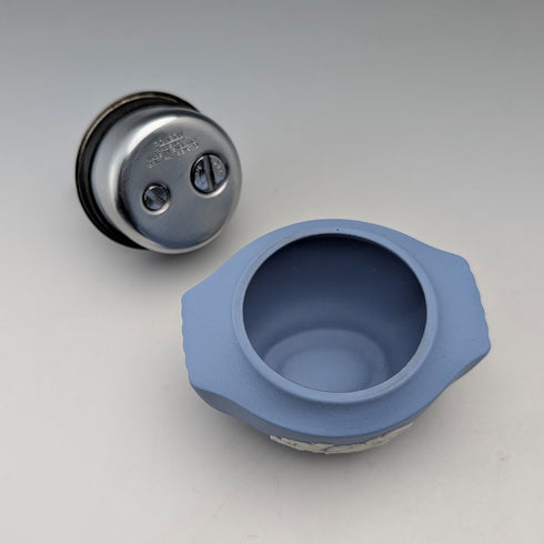 英國復古 Wedgwood Jasperware Ronson 船型油打火機