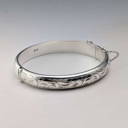 1961 British Vintage Sterling Silver Bracelet T&H Carthorne