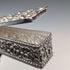 Antique British silver plated trinket box