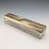 1843 British antique gilt silver lid glass trinket box by William Neale