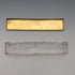 1843 British antique gilt silver lid glass trinket box by William Neale