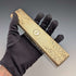 1843 British antique gilt silver lid glass trinket box by William Neale