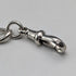 1900年頃 英国アンティーク 純銀製 極太アルバートチェーン 71g 亀チャームフォブ