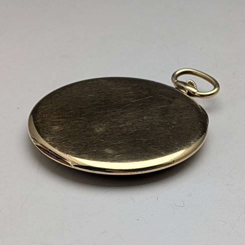 1928 Audemars Piguet Pocket Watch K18 Gold Slim Open Face Overhauled