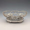 1907年 英国アンティーク 花鳥装飾 純銀製ボウルディッシュ 378g William Comyns