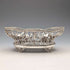 1907年 英国アンティーク 花鳥装飾 純銀製ボウルディッシュ 378g William Comyns