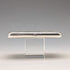 1895 British antique sterling silver double door card case, 123g, Deakin & Francis