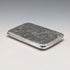 1895 British antique sterling silver double door card case, 123g, Deakin & Francis