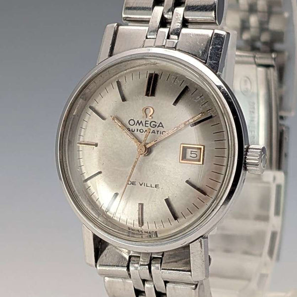 約 1966 年歐米茄海馬/碟飛 Ref566.006 女士自動腕錶 Cal681 運作良好