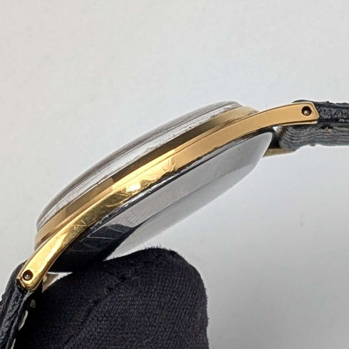 1950年代 英国ヴィンテージ スミス 腕時計 SMITH DeLux AB331 15石機械式 デニソンケース 動作良好