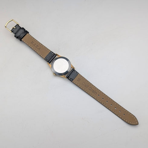 1950s British Vintage Smith Wristwatch SMITH DeLux AB331 15 jewels mechanical Denison case in good working condition