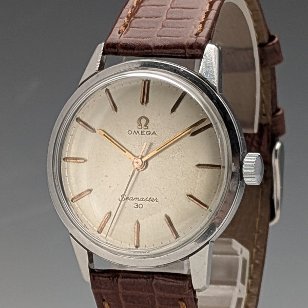 Circa 1963 Omega Seamaster Ref135.007-63 Men's Mechanical Wristwatch Cal286 In good working order