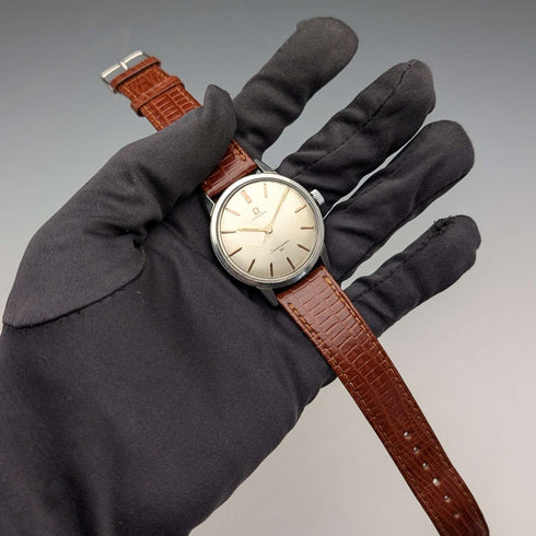 約 1963 年歐米茄海馬系列 Ref135.007-63 男士機械腕錶 Cal286 運作良好