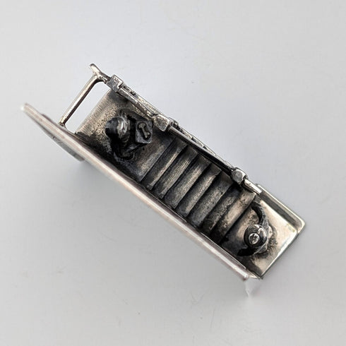 荷蘭復古 835 銀「羅密歐與茱麗葉」微型 50g H. Hooijkaas