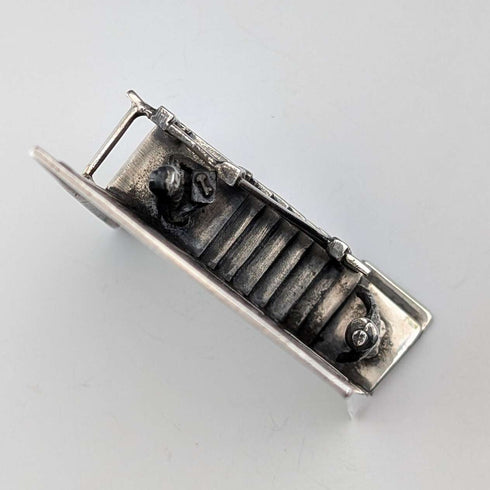 Dutch vintage 835 silver "Romeo and Juliet" miniature 50g H. Hooijkaas