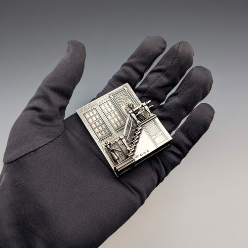 荷蘭復古 835 銀「羅密歐與茱麗葉」微型 50g H. Hooijkaas