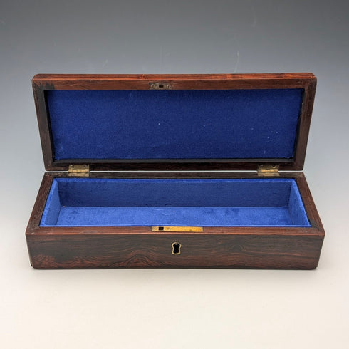 20世紀初頭アンティーク 白蝶貝象嵌 木製グローブボックス