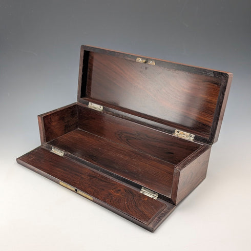 19世紀後半 フレンチアンティーク 象嵌 木製グローブボックス