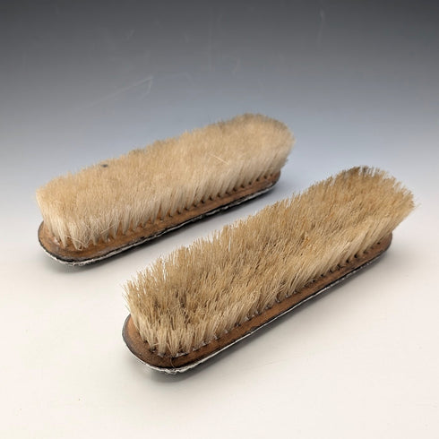 1908 年英國古董純銀裝飾手柄衣刷一對 J&R Griffin