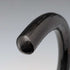 1920s Antique Black Shaft Bent Handle Walking Stick 91cm