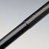 1920s Antique Black Shaft Bent Handle Walking Stick 91cm