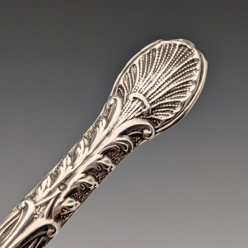 1905 年英國古董純銀手柄鞋拔,威廉·德文波特 (William Devenport) 製作