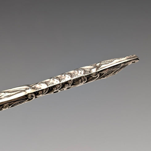 1905 年英國古董純銀手柄鞋拔,威廉·德文波特 (William Devenport) 製作