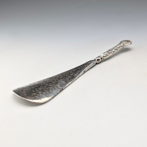 1905 年英國古董純銀手柄鞋拔,威廉·德文波特 (William Devenport) 製作