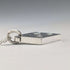 1977 British pure silver Jubilee ingot pendant, 19.7g, with pure silver necklace, RX